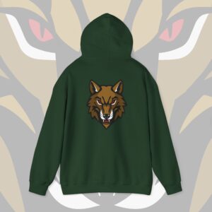 Alpha Wolf Hoodie – Bold Comfortable Heavy Blend Sweatshirt - Image 20
