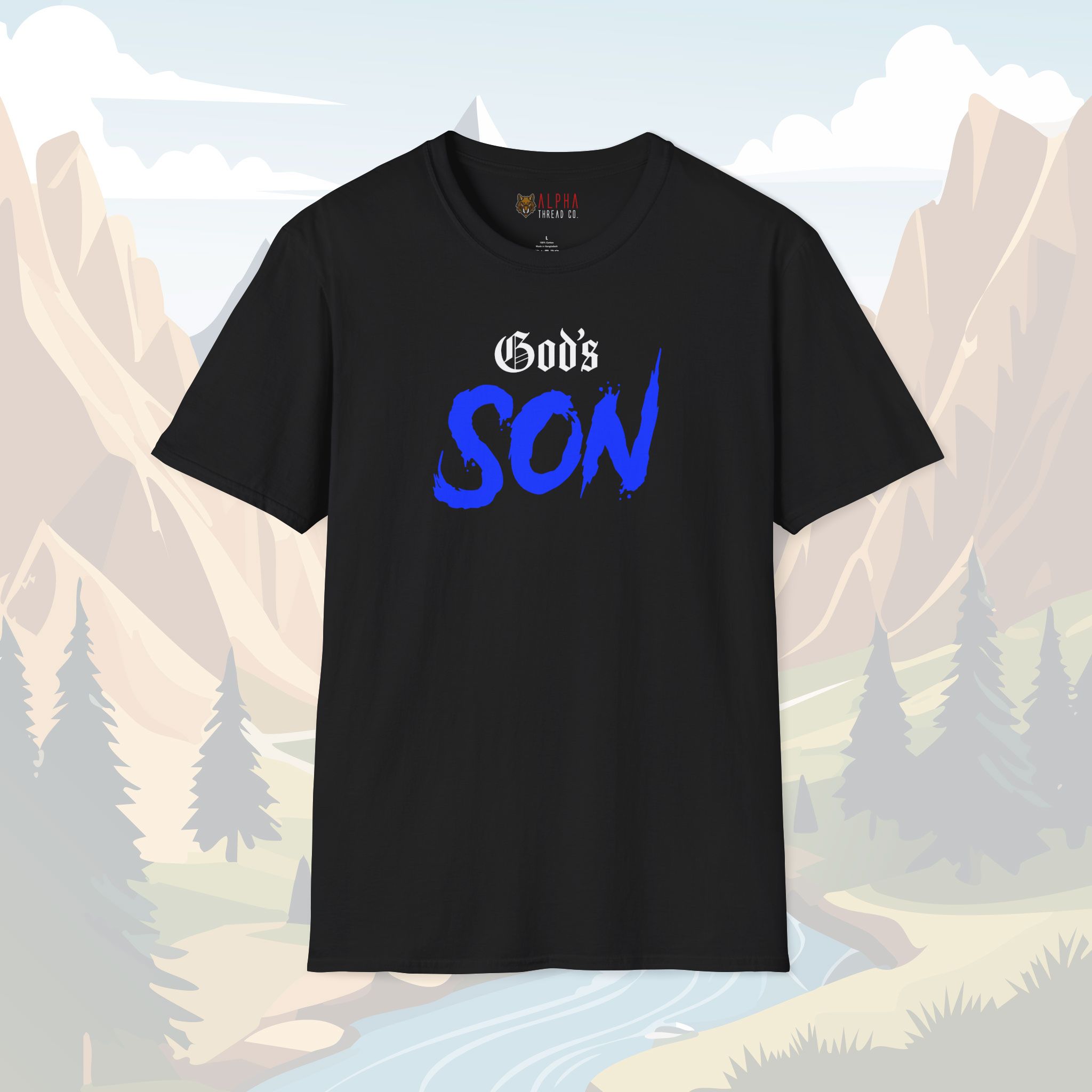 Gods Son T-Shirt - Bold Faith and Strength Statement Tee