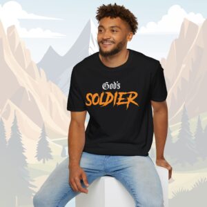 Gods Soldier T-Shirt - Bold Faith and Warrior Spirit Tee - Image 3