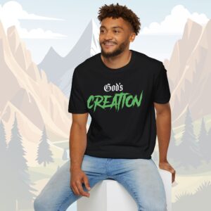 Gods Creation T-Shirt - Bold Faith and Purpose Statement Tee - Image 3