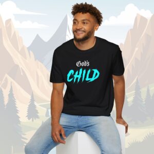 Gods Child T-Shirt - Bold Faith and Identity Statement Tee - Image 3
