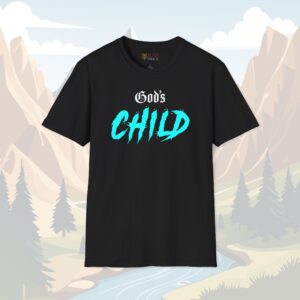 Gods Child T-Shirt - Bold Faith and Identity Statement Tee