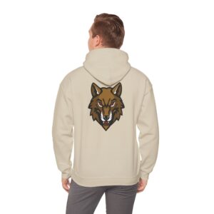Alpha Wolf Hoodie – Bold Comfortable Heavy Blend Sweatshirt - Image 10
