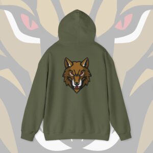 Alpha Wolf Hoodie – Bold Comfortable Heavy Blend Sweatshirt - Image 14