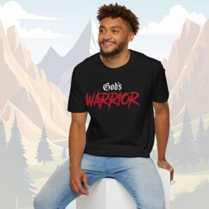 Gods Warrior T-Shirt - Bold Faith and Strength Statement Tee - Image 3