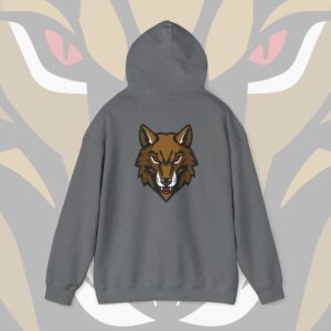 Alpha Wolf Hoodie – Bold Comfortable Heavy Blend Sweatshirt - Image 26