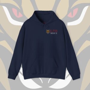 Alpha Wolf Hoodie – Bold Comfortable Heavy Blend Sweatshirt - Image 58