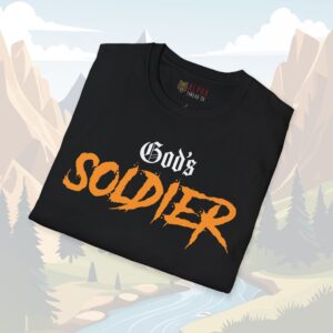 Gods Soldier T-Shirt - Bold Faith and Warrior Spirit Tee - Image 2