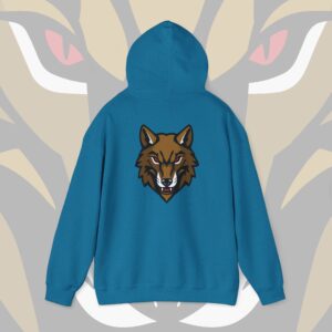 Alpha Wolf Hoodie – Bold Comfortable Heavy Blend Sweatshirt - Image 38