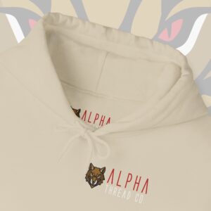 Alpha Wolf Hoodie – Bold Comfortable Heavy Blend Sweatshirt - Image 12