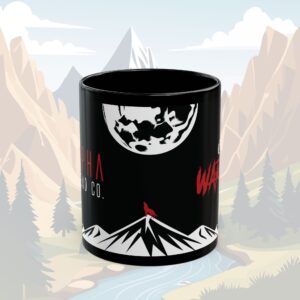 Gods Warrior Black Mug - 11oz Coffee Cup for Strength and Bold Faith - Image 3