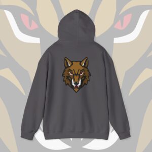 Alpha Wolf Hoodie – Bold Comfortable Heavy Blend Sweatshirt - Image 44