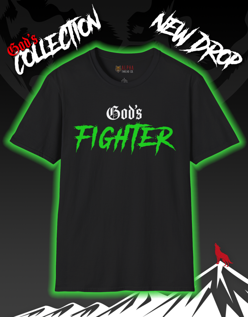 Gods Fighter T-Shirt - God's Collection New Drop