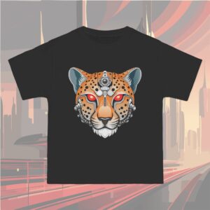 Cybernetic Cheetah T-Shirt - Speed Meets Precision - Image 1