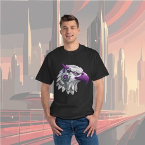 Cybernetic Eagle T-Shirt - Lead from above. Strike with vision. - Image 3